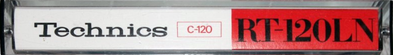 Compact Cassette Technics LN 120 "RT-120LN" Type I Normal 1978 Japan