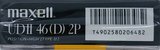 2 pack Maxell UDII / UD2 46 Type II Chrome 1988 Japan
