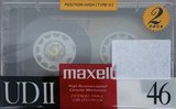 2 pack Maxell UDII / UD2 46 Type II Chrome 1988 Japan
