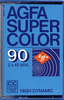 Compact Cassette AGFA SUPER COLOR 90 Type I Normal 1975 Europe