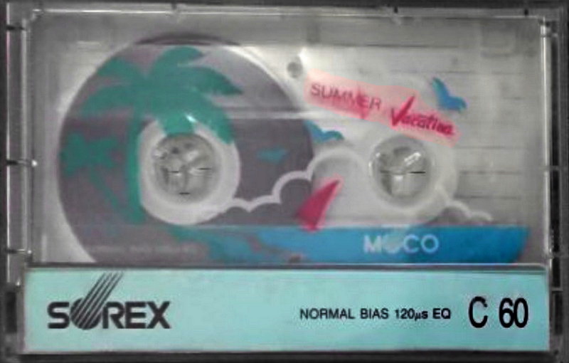 Compact Cassette Sorex 60 "Summer Vacation" Type I Normal 1988 South Korea