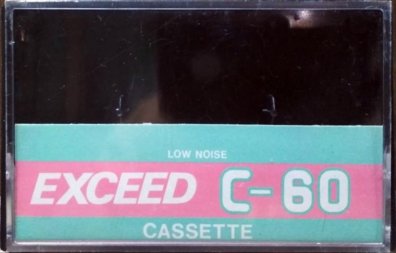 Compact Cassette Exceed 60 Type I Normal Hong Kong