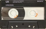 Compact Cassette Sony UX 54 Type II Chrome 1986 Japan