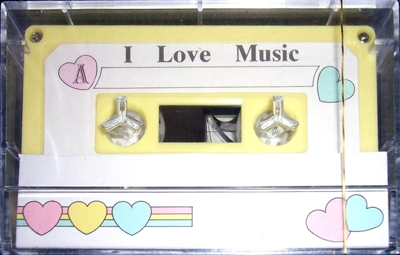 Compact Cassette Creative I Love Music 46 "Yellow" Type I Normal 1986 South Korea