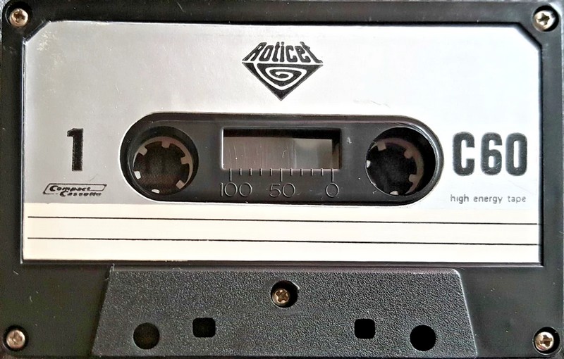 Compact Cassette Roticet 60 Type I Normal 1982 Germany