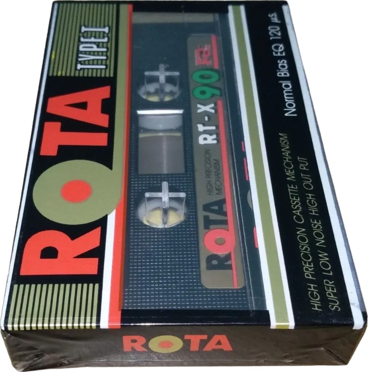 Compact Cassette ROTA RT-X 90 Type I Normal Thailand
