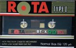 Compact Cassette ROTA RT-X 90 Type I Normal Thailand