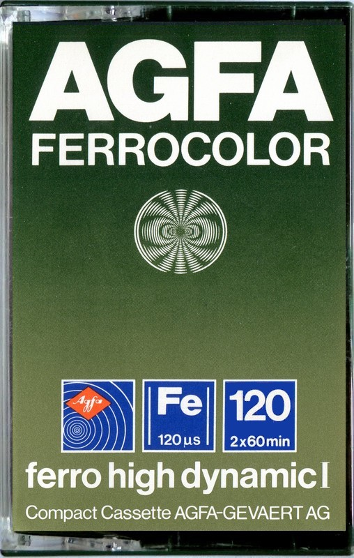 Compact Cassette AGFA Ferrocolor 120 Type I Normal 1979 Europe