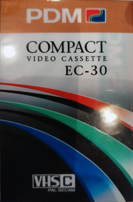 VHS-C (VHS Compact) PDM 30 Type I Normal 1990 Europe