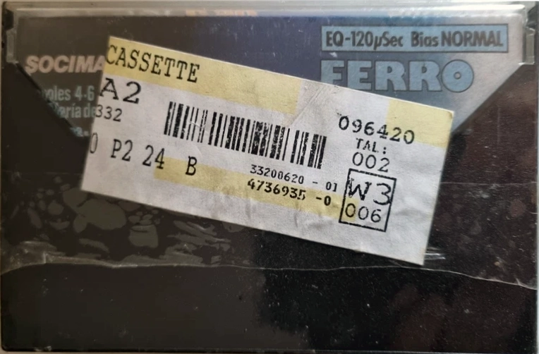 Compact Cassette Socimag LS-X 90 Type I Normal Spain