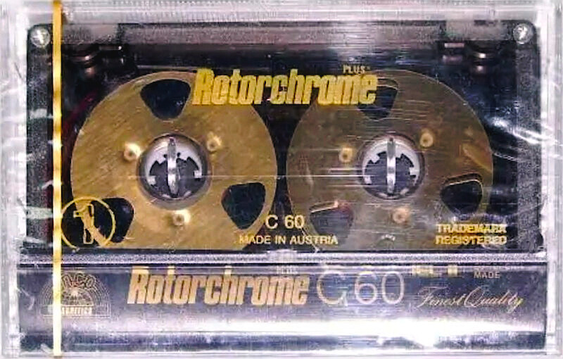 Compact Cassette MCP Rotorchrome 60 Type II Chrome 1984 Europe