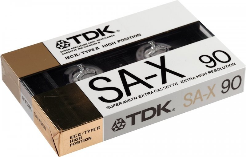 Compact Cassette TDK 90 Type II Chrome 1988 USA