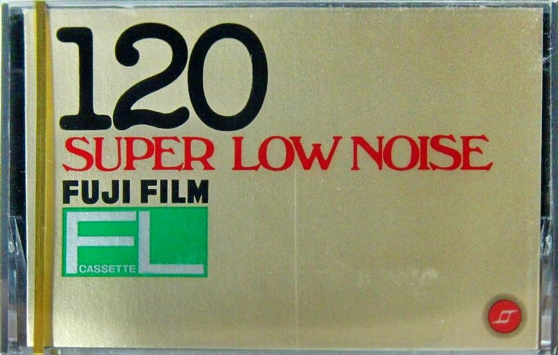 Compact Cassette Fuji Film FL 120 Type I Normal 1971 Japan