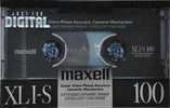 Compact Cassette Maxell XLI-S 100 Type I Normal 1990 Japan