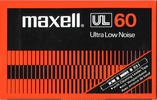 Compact Cassette Maxell UL 60 Type I Normal 1978 Europe