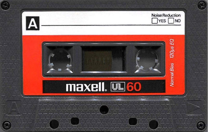 Compact Cassette Maxell UL 60 Type I Normal 1978 Europe
