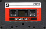 Compact Cassette Maxell UL 60 Type I Normal 1978 Europe
