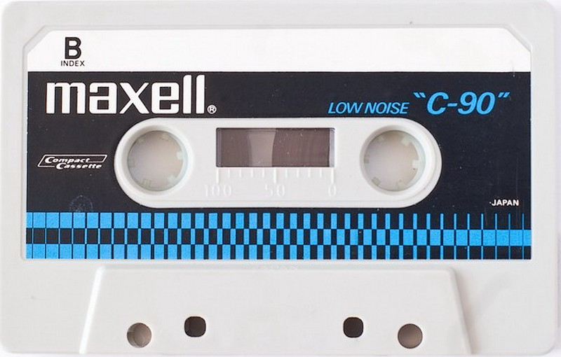 Compact Cassette Maxell 90 Type I Normal 1970 Worldwide