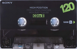 Compact Cassette Sony CDix II 120 "C-120CDX2C" Type II Chrome 1995 Japan
