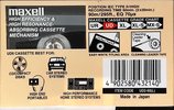 Compact Cassette Maxell UDII / UD2 60 "UD2-60(L)" Type II Chrome 2002 Europe