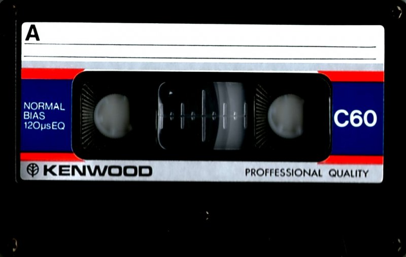Compact Cassette Kenwood 60 Type I Normal Japan