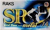 Compact Cassette RAKS SP Metal 74 Type IV Metal 1996 Europe
