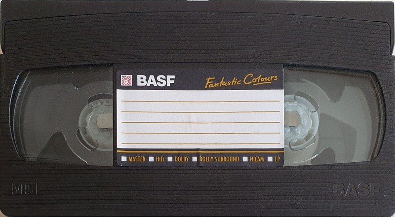VHS, Video Home System BASF PHG 120 Type II Chrome 1998 Europe