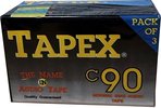 3 pack Tapex 90 Type I Normal Unknown Country