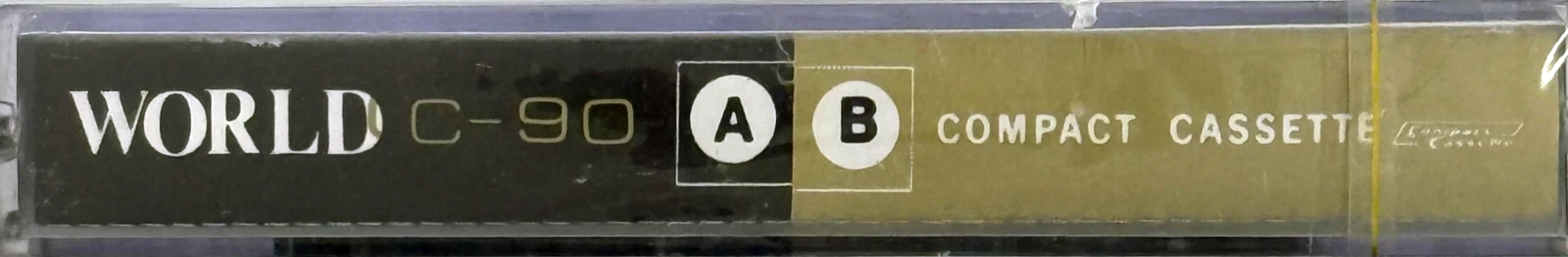 Compact Cassette World 60 Type I Normal 1972 Worldwide