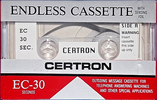 Compact Cassette Certron 30 Type I Normal China