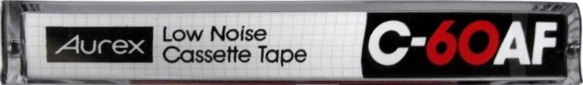 Compact Cassette Aurex AF 60 Type I Normal 1980 Japan