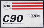 Compact Cassette Elta 90 "LN" Type I Normal 1992 Europe