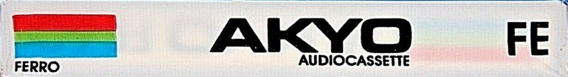 Compact Cassette Akyo 60 "FE" Type I Normal Europe