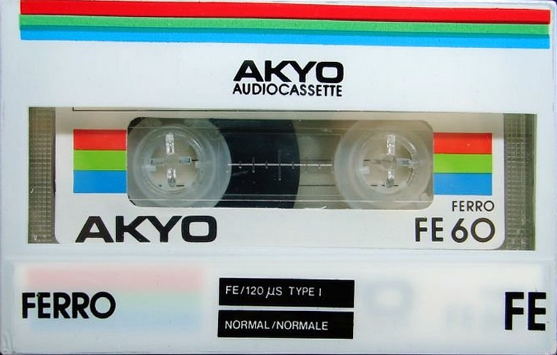 Compact Cassette Akyo 60 "FE" Type I Normal Europe