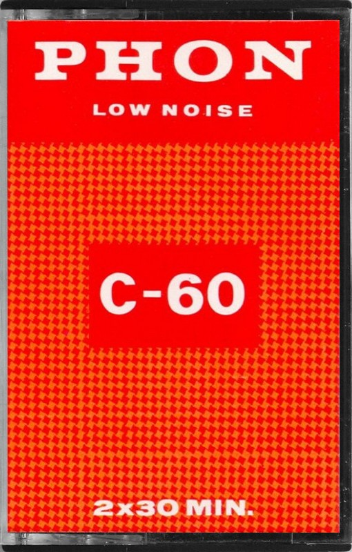 Compact Cassette Phon 60 Type I Normal 1976 Hong Kong