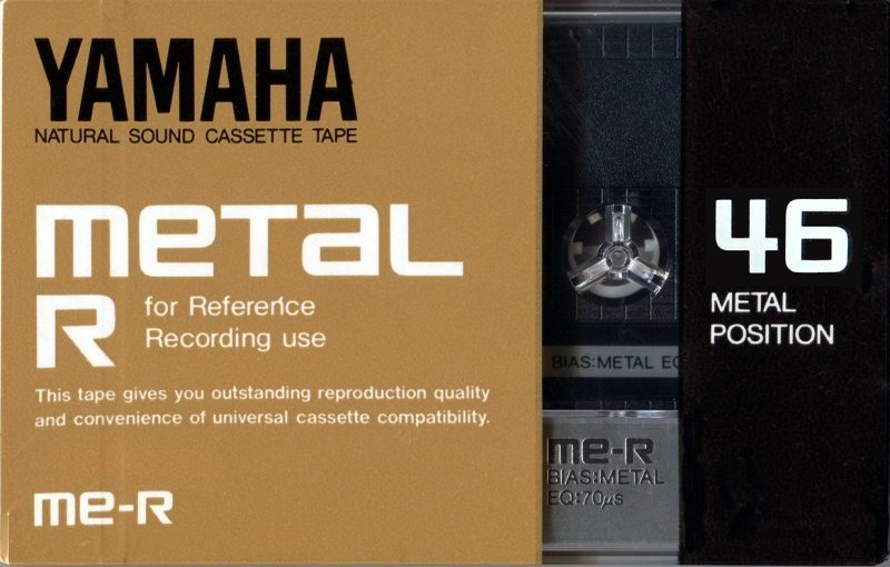 Compact Cassette Yamaha ME-R 46 Type IV Metal 1984 Worldwide