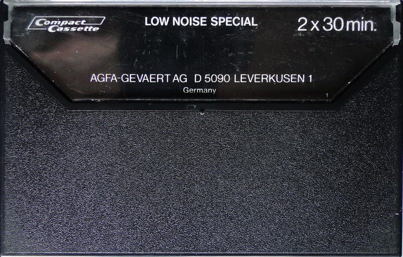 Compact Cassette AGFA Ferro I 60 Type I Normal 1978 Europe