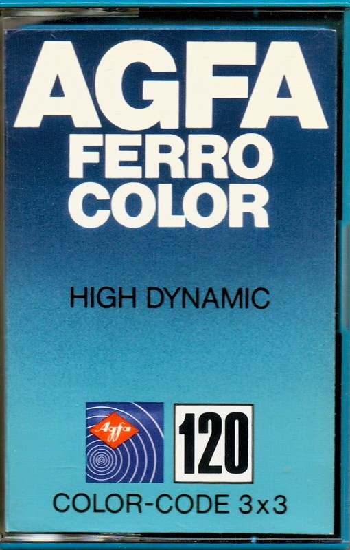Compact Cassette AGFA Ferrocolor 120 Type I Normal 1978 Europe