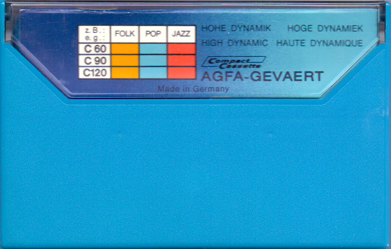 Compact Cassette AGFA Ferrocolor 120 Type I Normal 1978 Europe