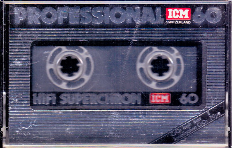 Compact Cassette ICM HIFI Super Chrom 60 Type II Chrome Europe