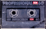Compact Cassette ICM HIFI Super Chrom 60 Type II Chrome Europe