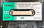 Compact Cassette Sony "CD-808" Demonstration Tape 1978 Japan
