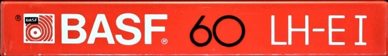 Compact Cassette BASF LH Extra I 60 Type I Normal 1981 Brazil