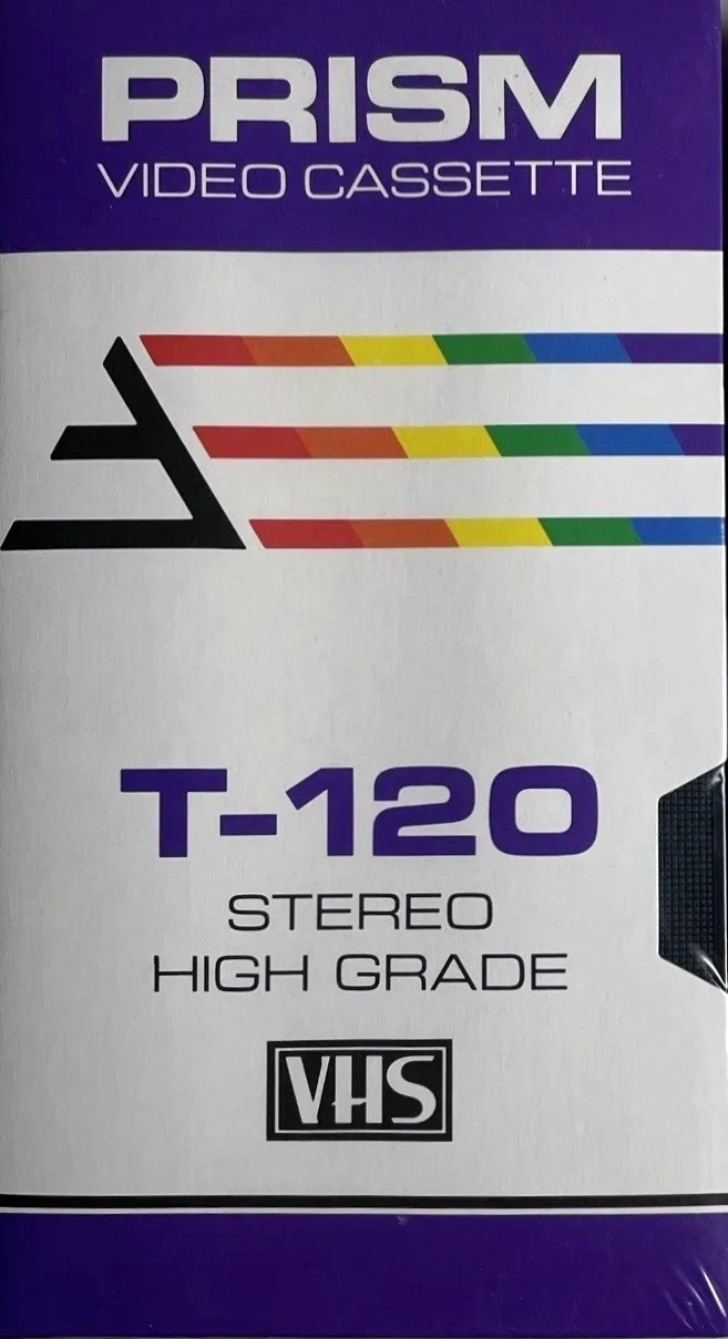 VHS, Video Home System Prism 120 Type I Normal 1991 USA