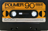 Compact Cassette Polimer 90 Type III Ferro Chrome 1979 Hungary