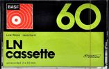 Compact Cassette BASF 60 Type I Normal 1974 Japan