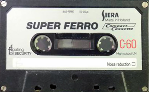 Compact Cassette Siera Super Ferro 90 Type I Normal 1978 Europe