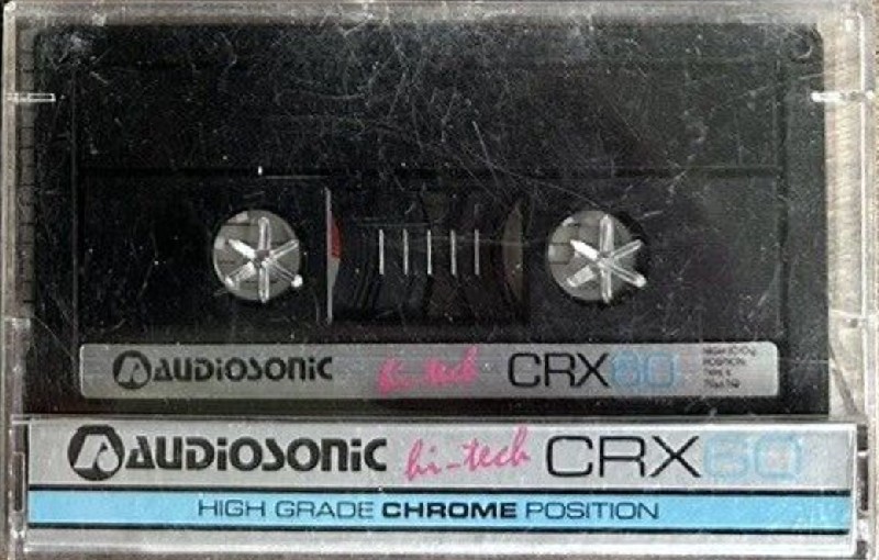 Compact Cassette Audiosonic CRX 60 Type II Chrome