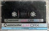 Compact Cassette Audiosonic CRX 60 Type II Chrome
