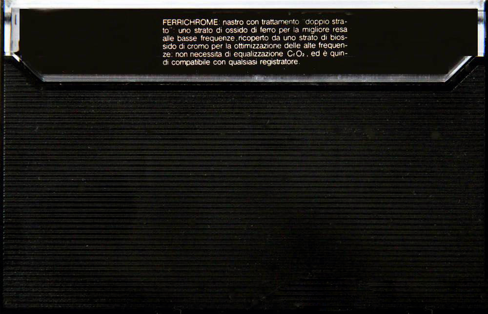 Compact Cassette Superpila 90 Type III Ferro Chrome 1976 Italy